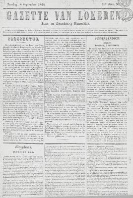 Gazette van Lokeren 08/09/1844