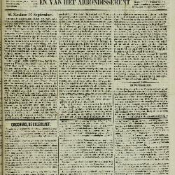 Gazet van St. Nicolaes 18/09/1853