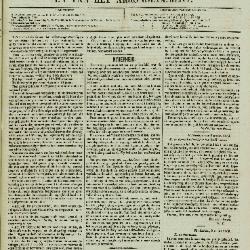 Gazet van Sint-Nicolaes 13/03/1853